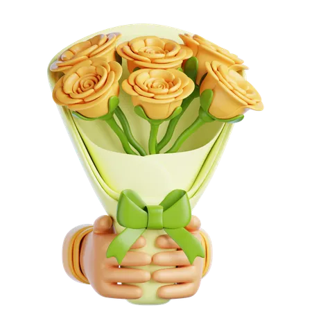 Bouquet  3D Icon