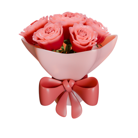 Bouquet  3D Icon