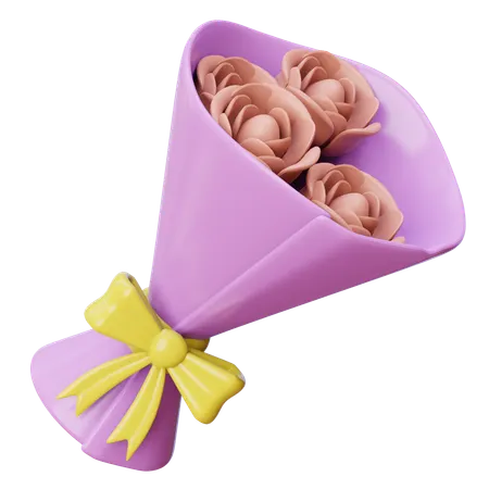 Bouquet  3D Icon