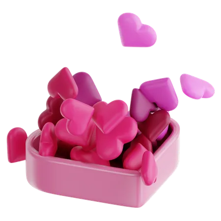 Bouquet d'amour  3D Icon