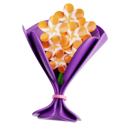 Bouquet de fleurs 10  3D Icon