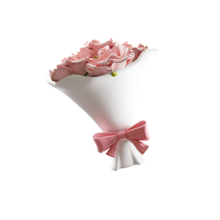 Bouquet de fleurs  3D Icon