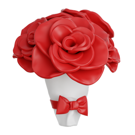 Bouquet de fleurs  3D Icon