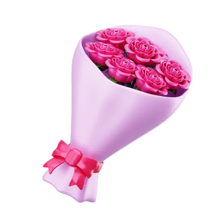 Bouquet de fleurs  3D Icon