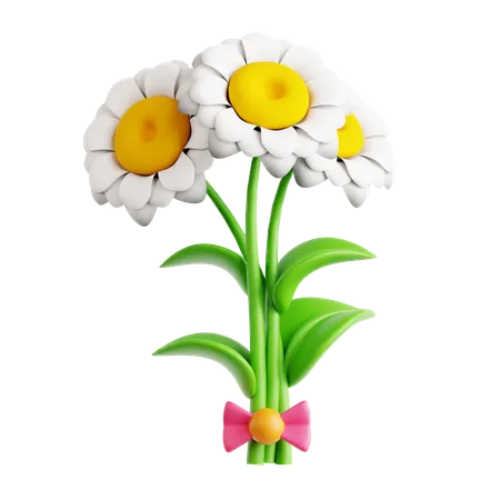 Bouquet de fleurs  3D Icon