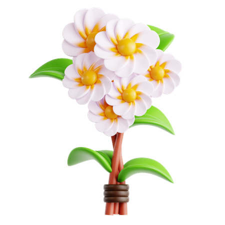 Bouquet de fleurs  3D Icon