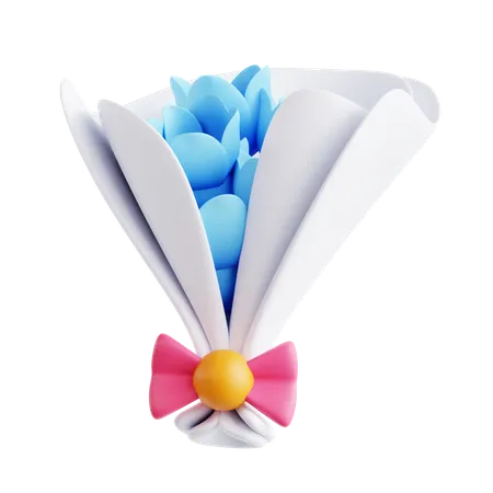 Bouquet de fleurs  3D Icon