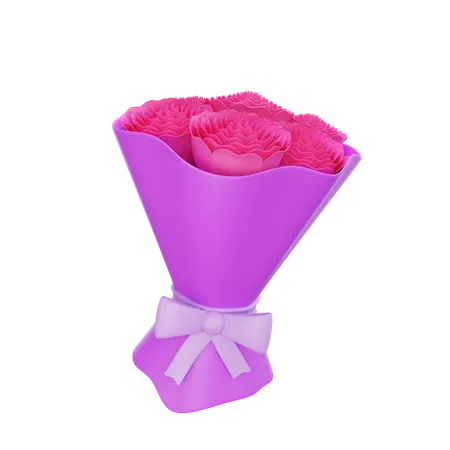 Bouquet de fleurs  3D Icon