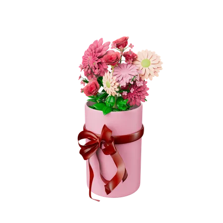 Bouquet de fleurs  3D Icon