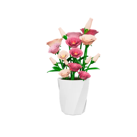 Bouquet de fleurs  3D Icon