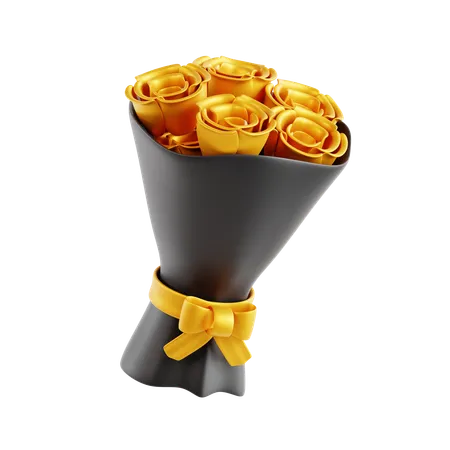 Bouquet Flower  3D Icon