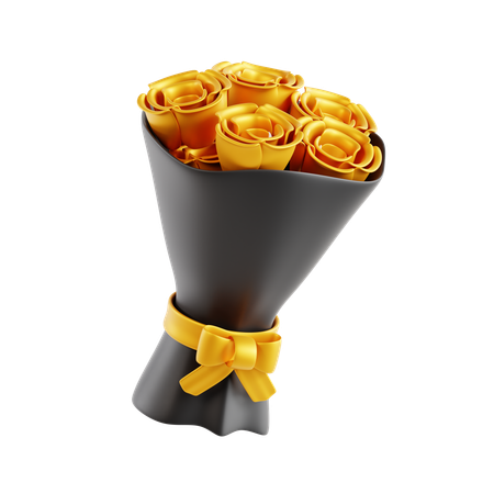 Bouquet Flower  3D Icon