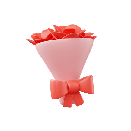 Bouquet Flower  3D Icon