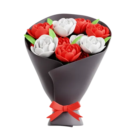 Bouquet indonésien  3D Icon
