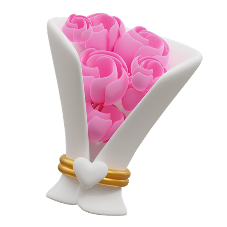 Bouquets de fleurs  3D Icon