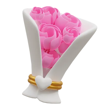 Bouquets de fleurs  3D Icon