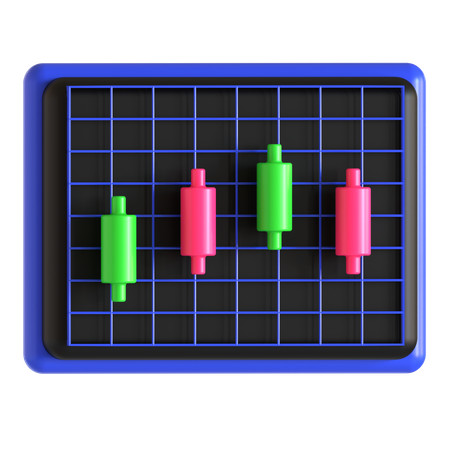 Bourse  3D Icon