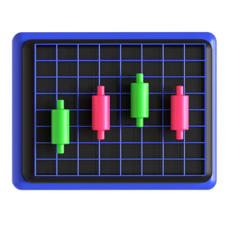 Bourse  3D Icon