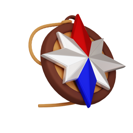 Boussole  3D Icon