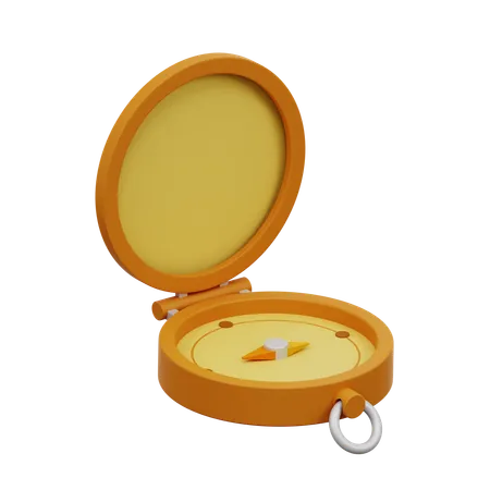 Boussole  3D Icon