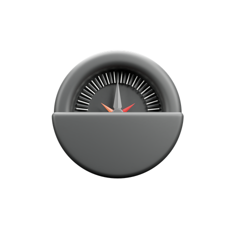 Boussole  3D Icon