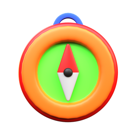 Boussole  3D Icon