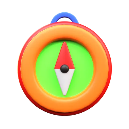 Boussole  3D Icon