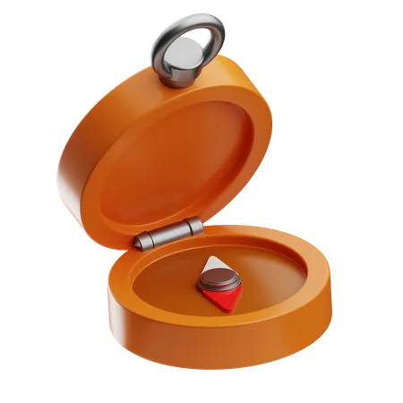 Boussole  3D Icon