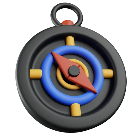 Boussole  3D Icon