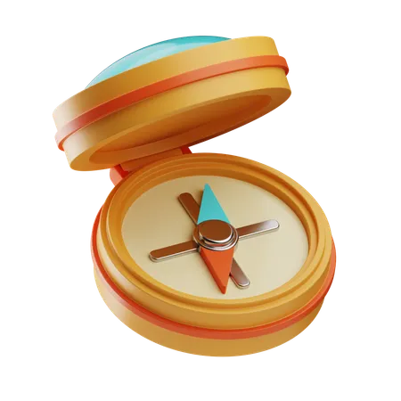 Boussole  3D Icon