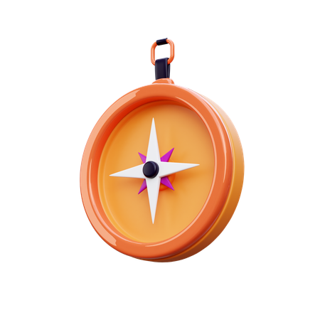 Boussole  3D Icon