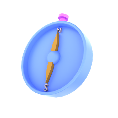 Boussole  3D Icon