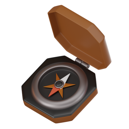 Boussole  3D Icon