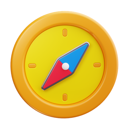 Boussole  3D Icon