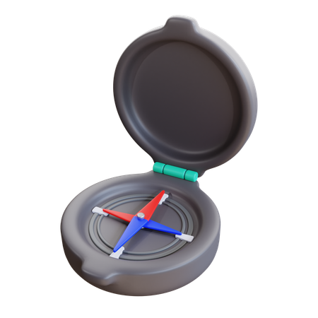 Boussole  3D Icon