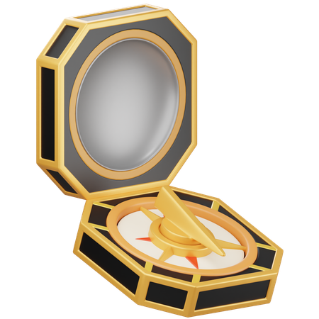 Boussole  3D Icon