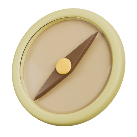 Boussole  3D Icon