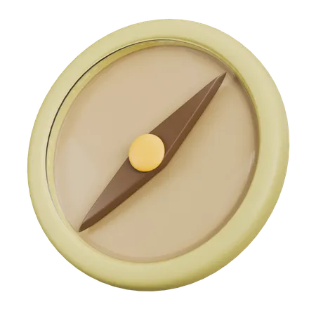 Boussole  3D Icon