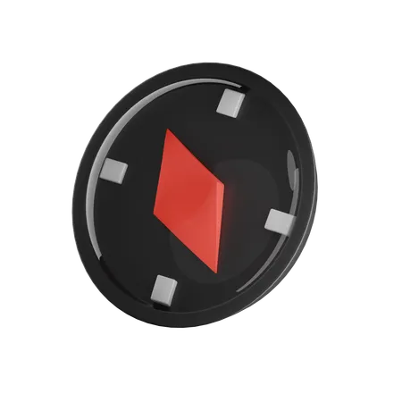 Boussole  3D Icon