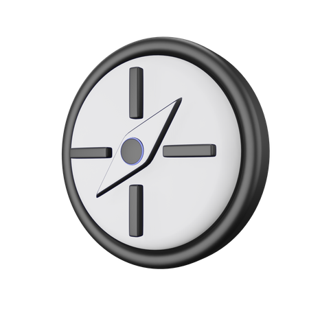 Boussole  3D Icon