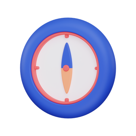 Boussole  3D Icon