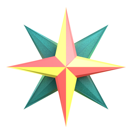 Boussole  3D Icon