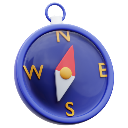 Boussole  3D Icon