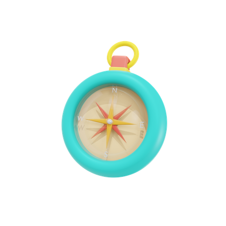 Boussole  3D Icon