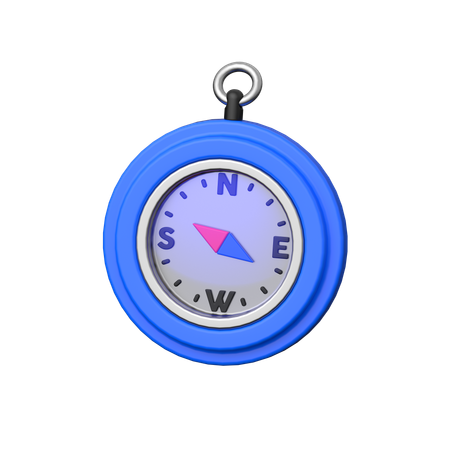 Boussole  3D Icon