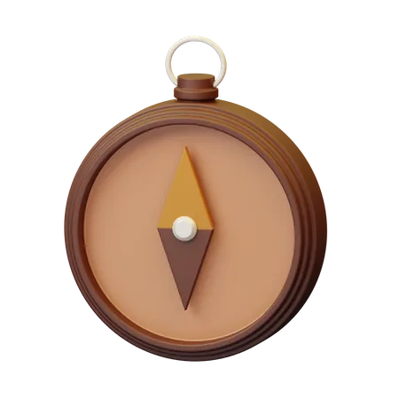 Boussole  3D Icon