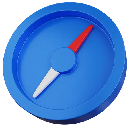 Boussole  3D Icon