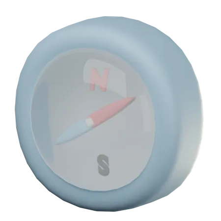 Boussole  3D Icon