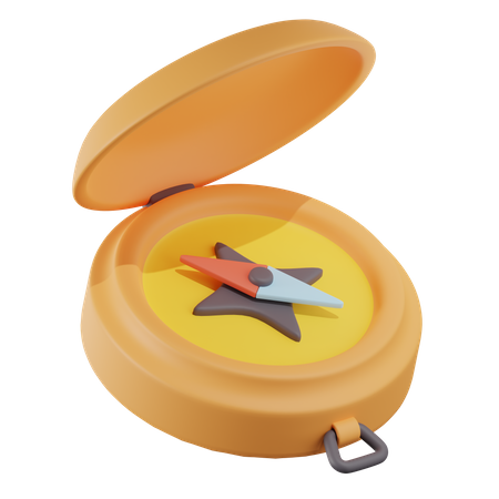 Boussole  3D Icon