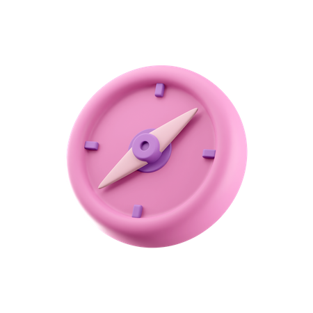 Boussole  3D Icon